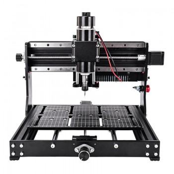CNC 3020 plus алюминиевый, шпиндель 500 Вт, ЧПУ станок с рабочим полем 30 х 20 см на рельсах